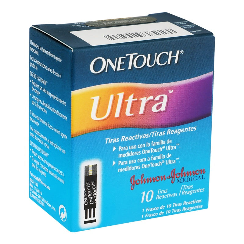 One Touch Ultra 10 Tiras Reactivas