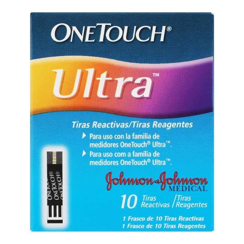 One Touch Ultra 10 Tiras Reactivas