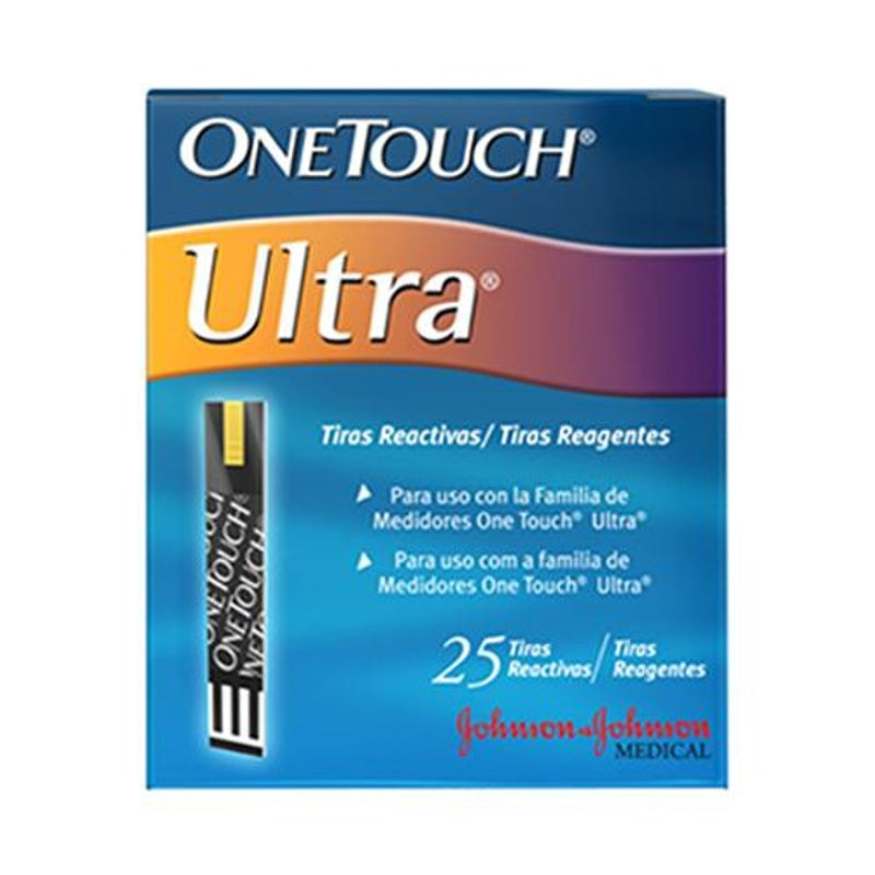 One Touch Ultra 25 Tiras Reactivas