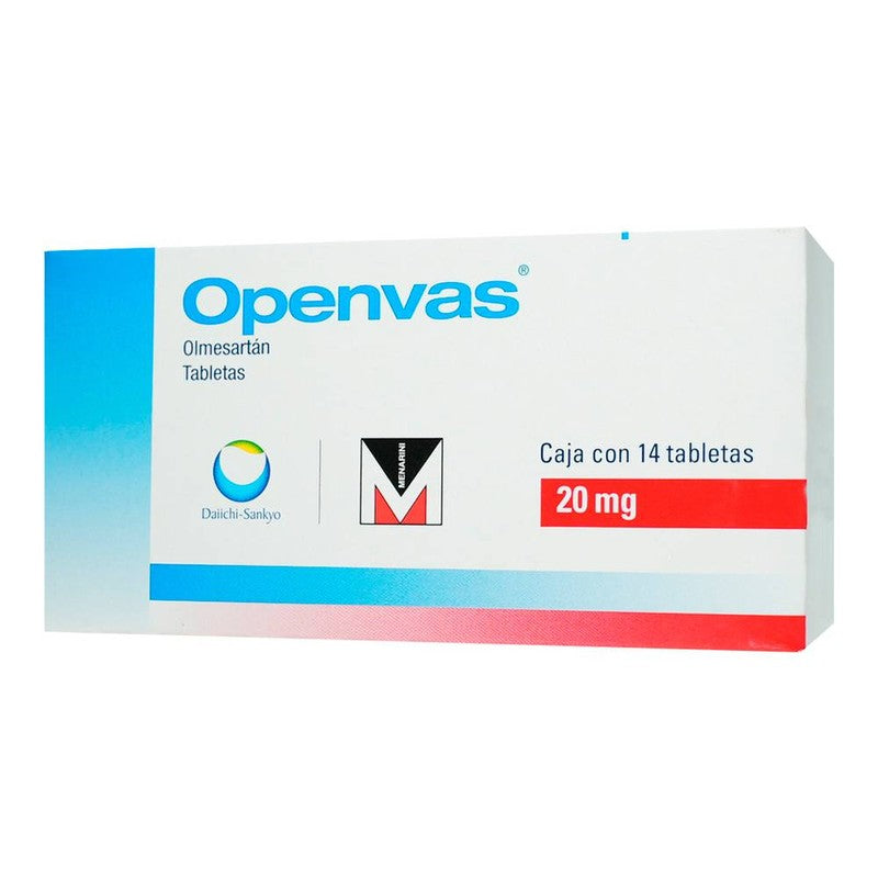 Openvas 20 Mg Con 14 Tabletas 7500326030000 2