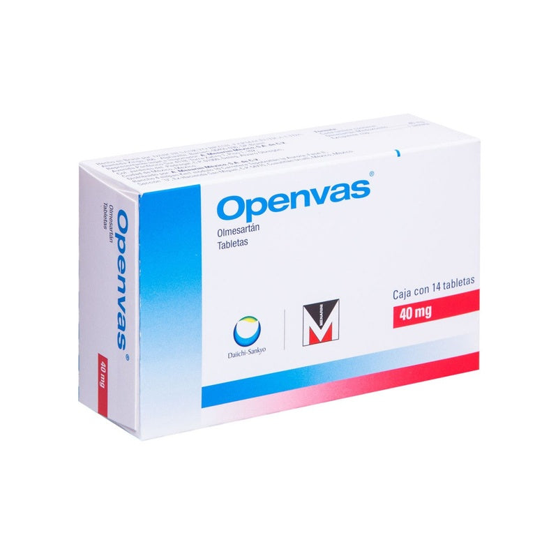 Openvas 40 Mg Con 14 Tabletas