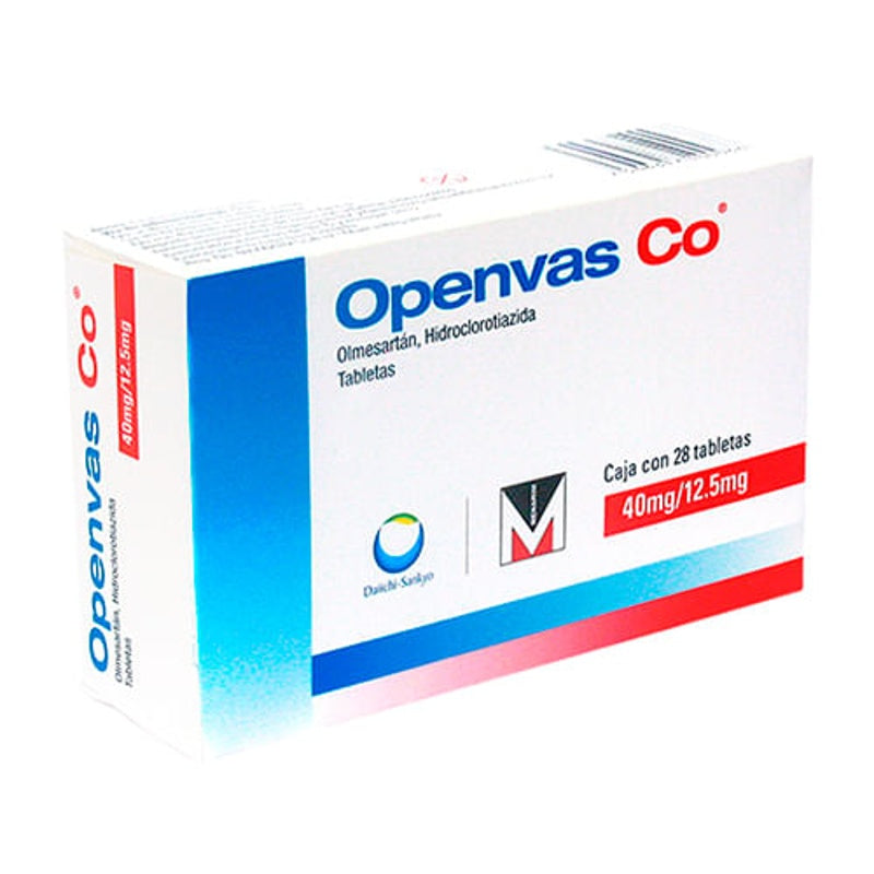 Openvas Co 40 / 12.5 Mg Con 28 Tabletas 2509