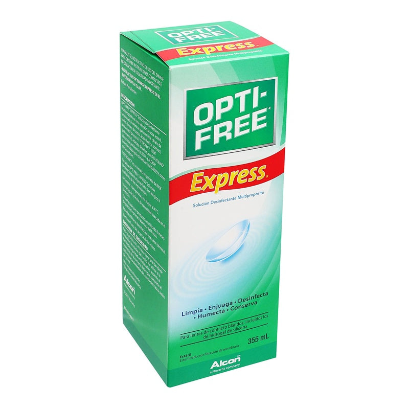 Optifree Express Multiproposito 355 Ml Solución Oft