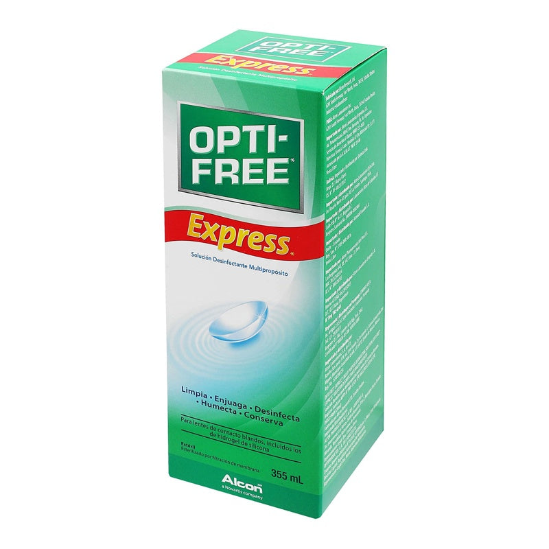 Optifree Express Multiproposito 355 Ml Solución Oft