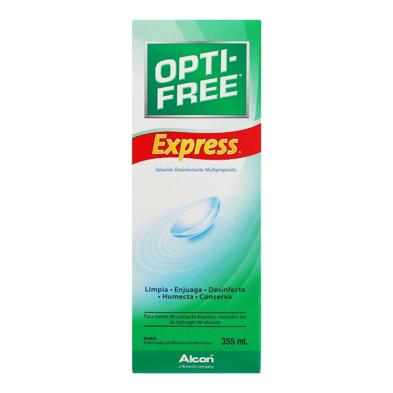 Optifree Express Multiproposito 355 Ml Solución Oft