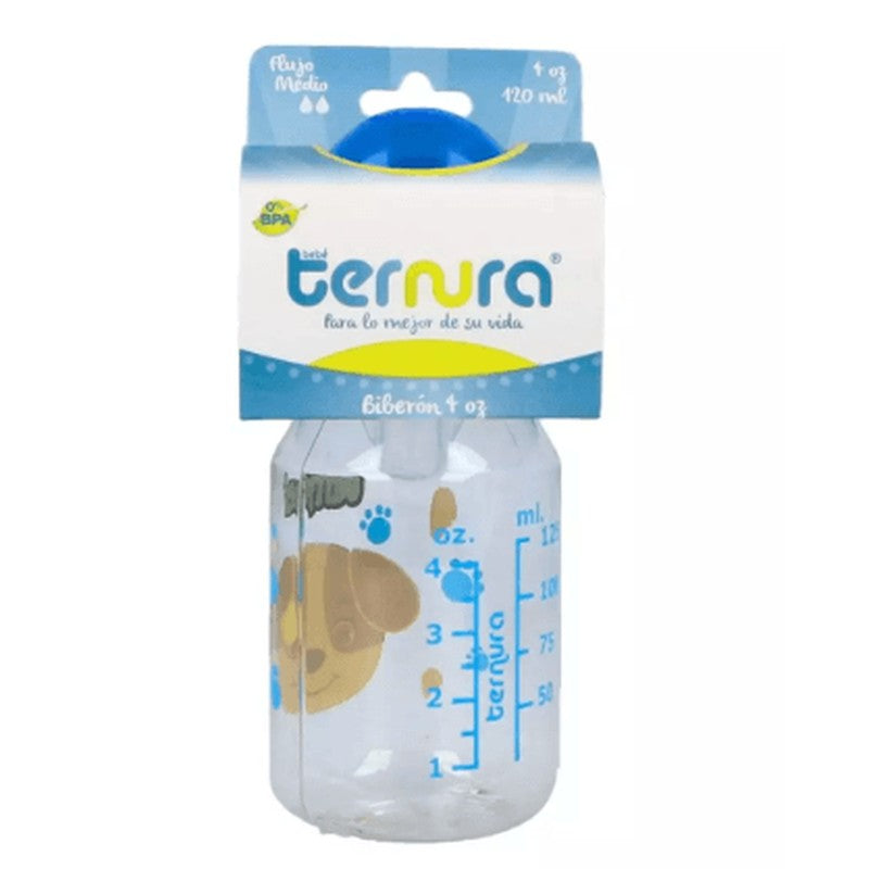 Biberón Ternura Con Mamila Aros 4 Oz 7501026411076