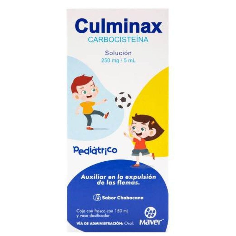 Carbocisteina 250 Mg  5 Ml 150 Ml Pediátrico Solución Solución Culminax 7502009747786