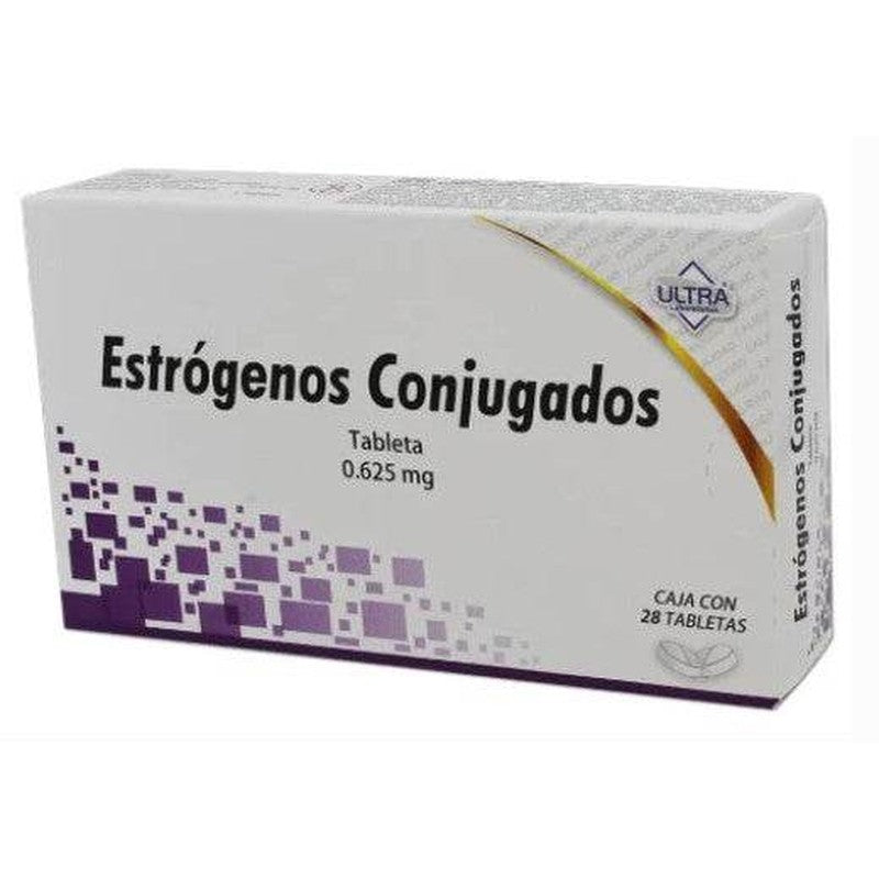 Estrogenos Cojugados 0.625 Mg Con 28 Tabletas Ultra 7502216808539