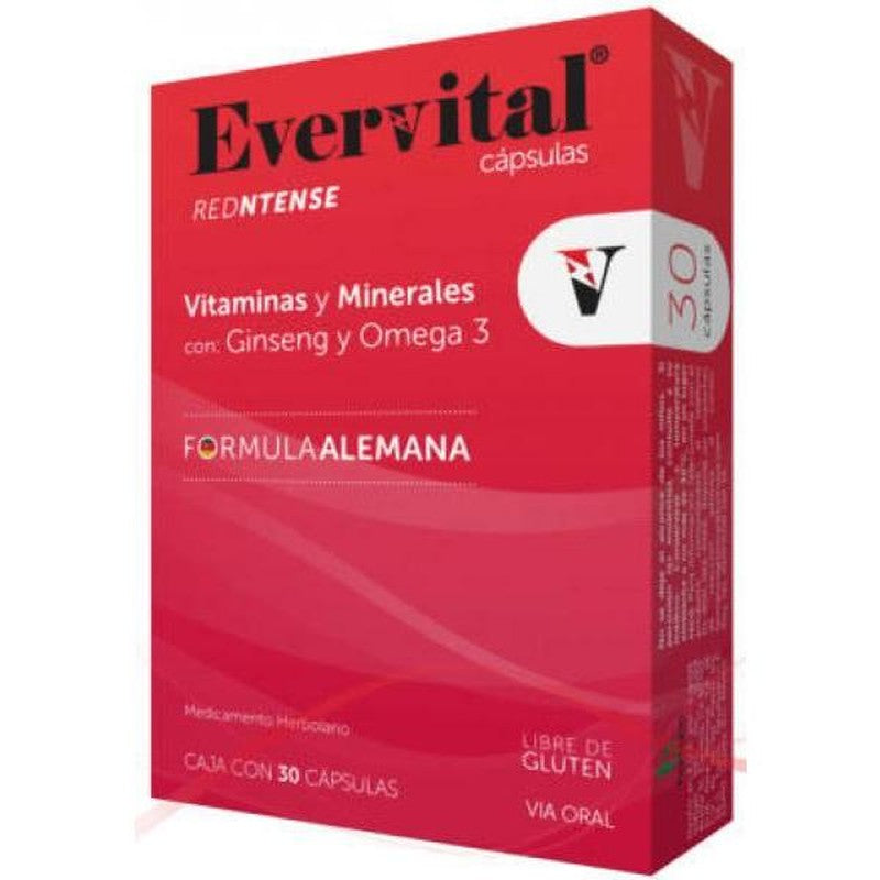 Evervital Redntense 30 Capsulas 7501587000146