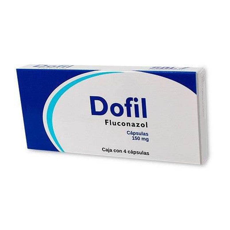 Fluconazol 150 Mg Con 4 Capsulas Dofil 7257427604646
