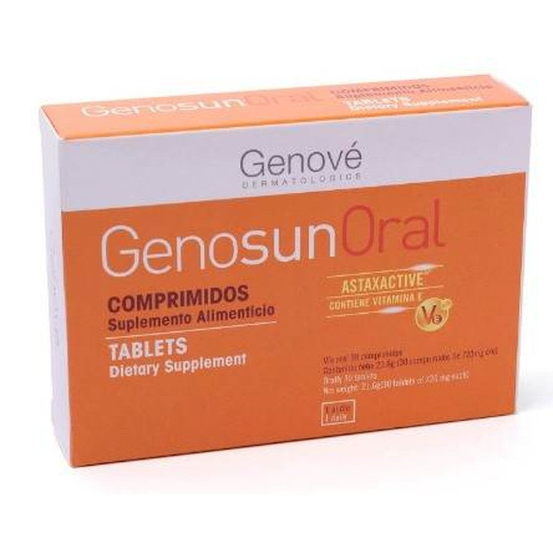 Genosun 720 Mg 30Comprimidos Suplemento Alimenticio 8423372830204