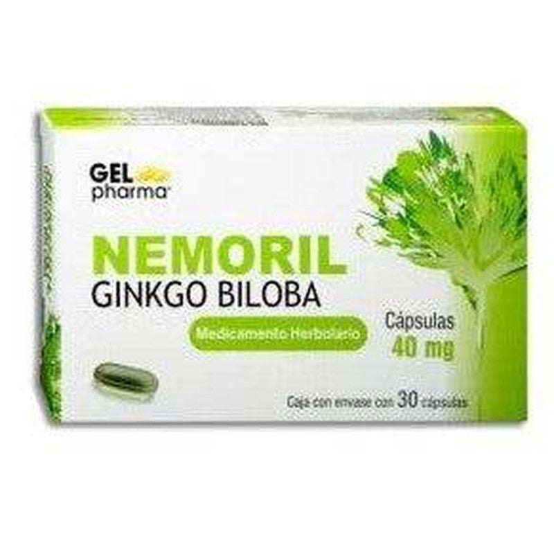 Ginkgo Biloba 40 Mg Con 30 Capsulas Nemoril 7503002047637