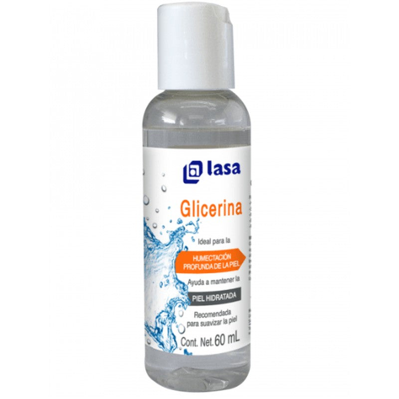 Glicerina Pura Lasa Humect 60 Ml 7501006810349