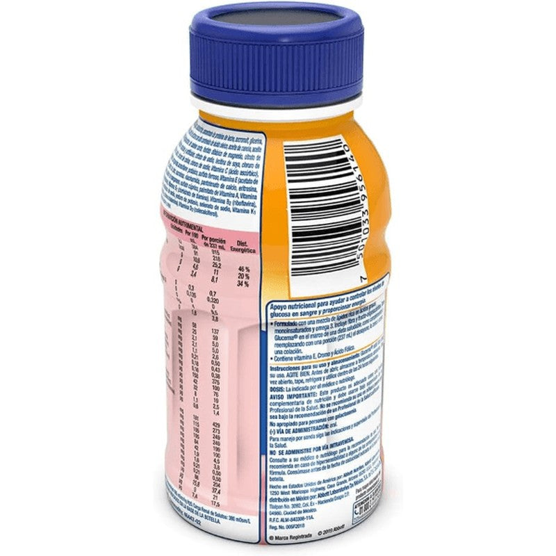 Glucerna Sr Fresa 237 Ml Solución Suplemento Alimenticio 7501033956140, 2
