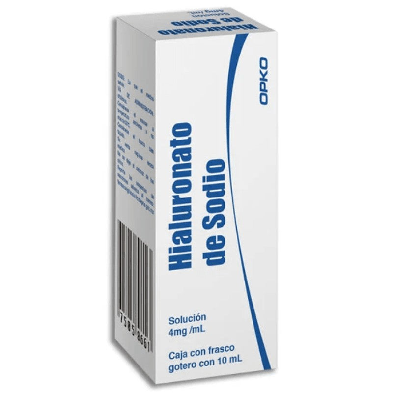 Hialuronato De Sodio 4 Mg  Ml 10 Ml Naranja Gotas Opko 75058661