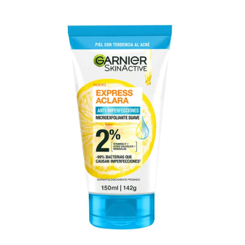 Microexfoliante Garnier Antiacne 2 150 Ml Crema 1748 7509552874198
