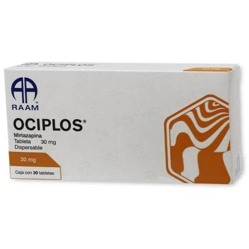 Mirtazapina 30 Mg Con 30 Tabletas Raam 7502227876077