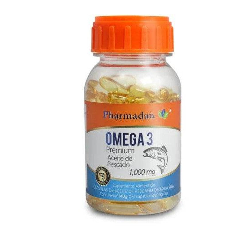 Omega 3 100 Capsulas Suplemento Alimenticio Pharmadan 7503007662255