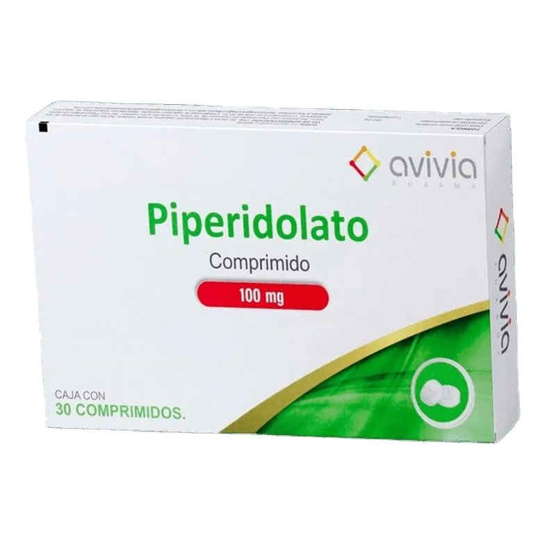 Piperidolato 100 Mg 30 Comp Avivia 7503049078199