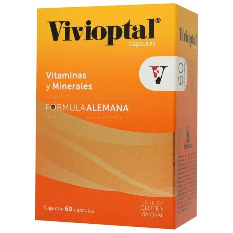Vivioptal 60 Capsulas Suplemento Alimenticio 7501587010602