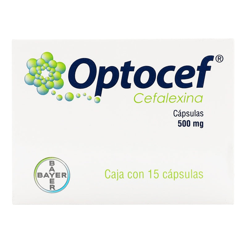Optocef 500 Mg Con 15 Capsulas 7501318606203