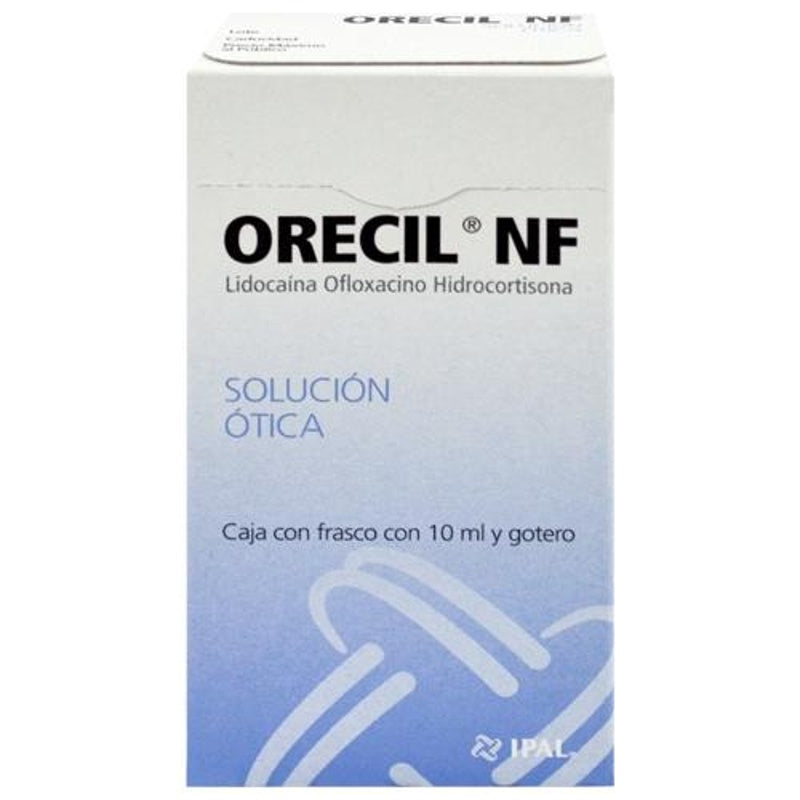 Orecil Nf 10 Ml Otico Gotas
