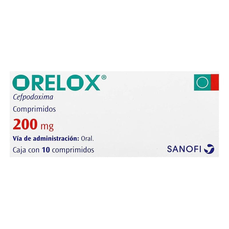 Orelox 200 Mg Con 10 Comprimidos