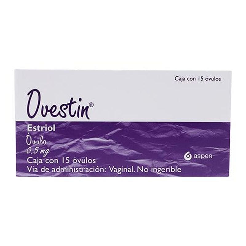 Ovestin 0.50 Mg Con 15 Óvulos Vag 2815