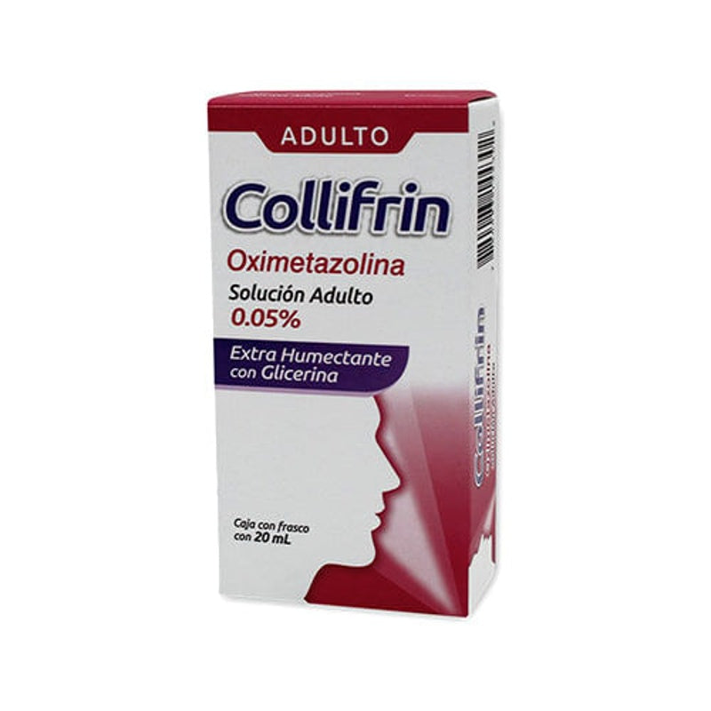 Oximetazolina 50 Mg / 100 Ml 20 Ml Solución Nas Collifrin Adulto
