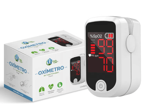 Oxí­­­metro De Pulso Para Dedo Inhala Care 7502256729917