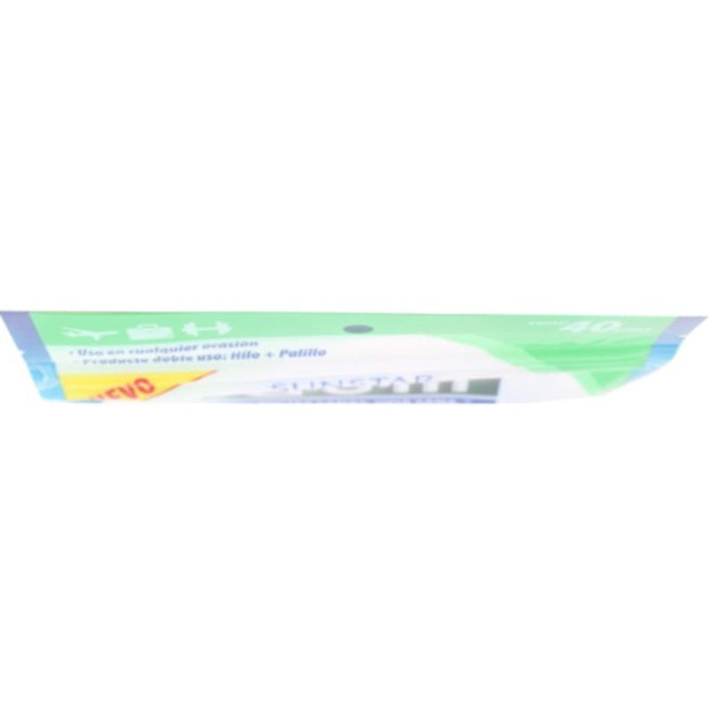 Palillos Gum Con Hilo Dental Menta 40 Piezas