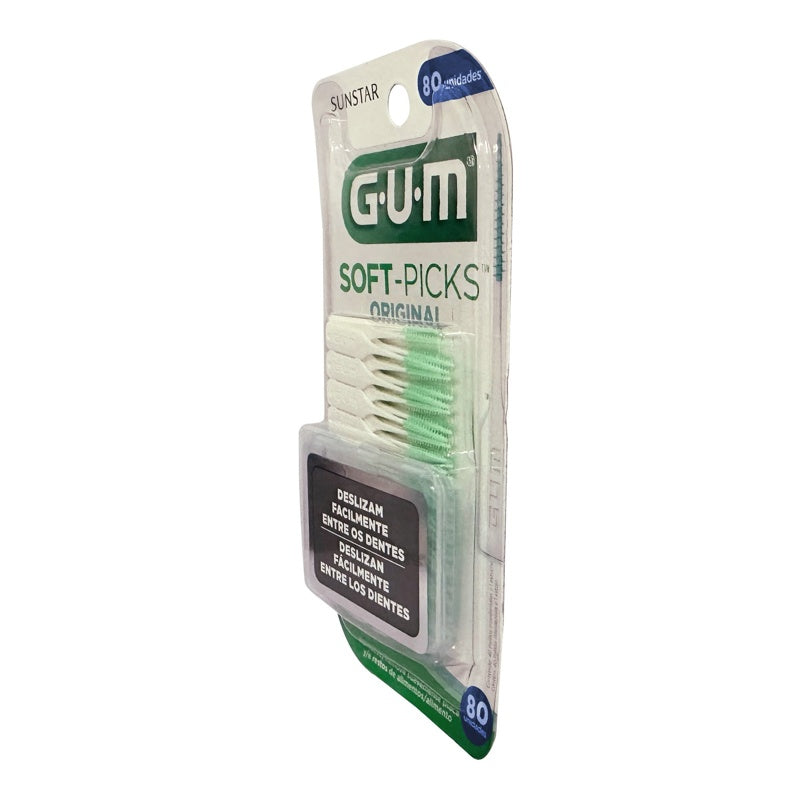 Palillos Gum Soft-Pick Original Con 80