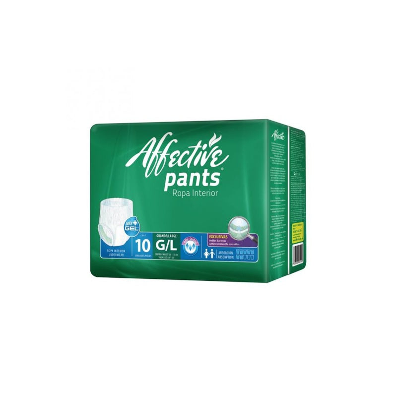 Pañal Afective Safe Pants Ex Grande 6 / 10 Pza