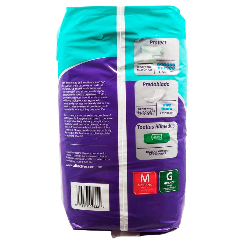 Pañal Affective Advanced Grande Adulto 10 Paq 13117016222 perfil 5