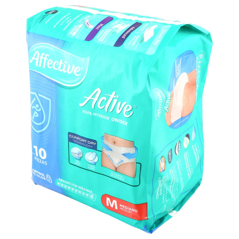 Pañal Affective Safe Pants Mediano Adulto 10 Paq 13117015997 perfil 10
