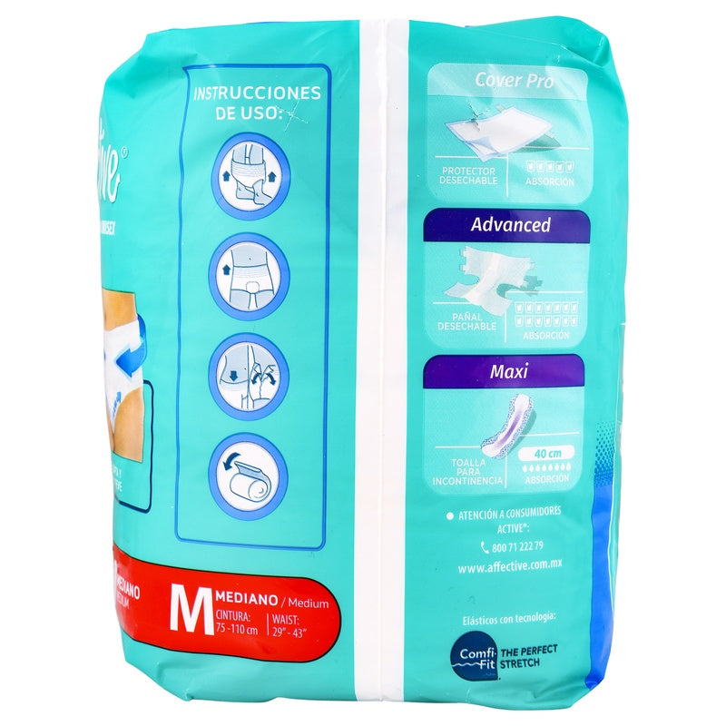Pañal Affective Safe Pants Mediano Adulto 10 Paq 13117015997 perfil 14