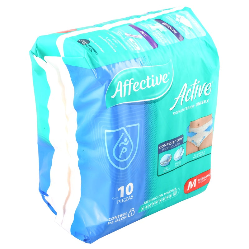 Pañal Affective Safe Pants Mediano Adulto 10 Paq 13117015997 perfil 2