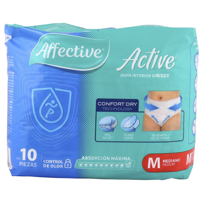 Pañal Affective Safe Pants Mediano Adulto 10 Paq 13117015997 perfil 4