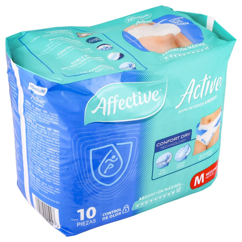 Pañal Affective Safe Pants Mediano Adulto 10 Paq 13117015997 perfil 5