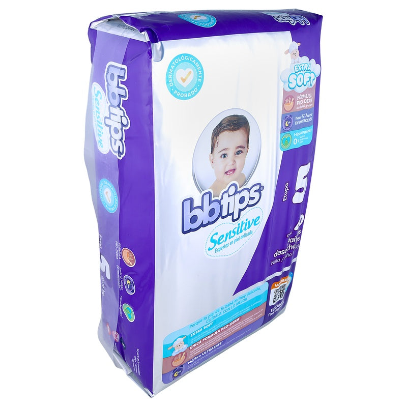 Pañal Chicolastic Bbtips Talla 5 Con 40 Piezas 13117000719 perfil 3