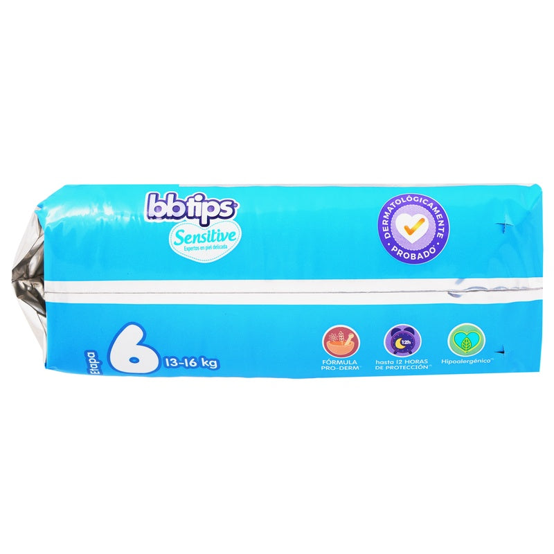 Pañal Chicolastic Bbtips Talla 6 Con 40 Piezas 13117019971 perfil 3