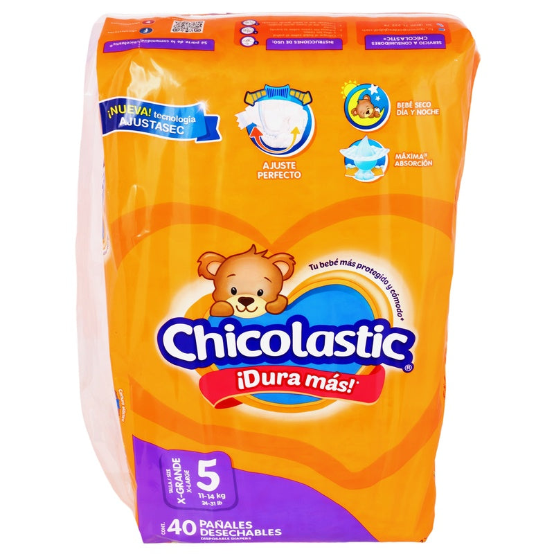 Pañal Chicolastic Classic Etapa 5 Con 40 Piezas 13117011753 perfil 2