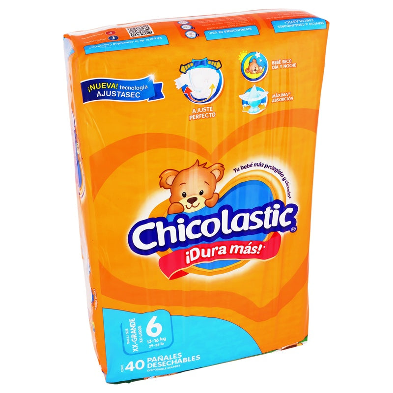 Pañal Chicolastic Classic Etapa 6 Con 40 Piezas 13117011531 perfil 5
