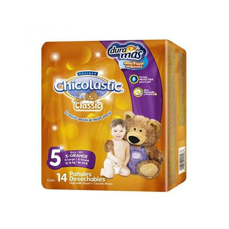 Pañal Chicolastic Classic Jumbo Con 14 Piezas
