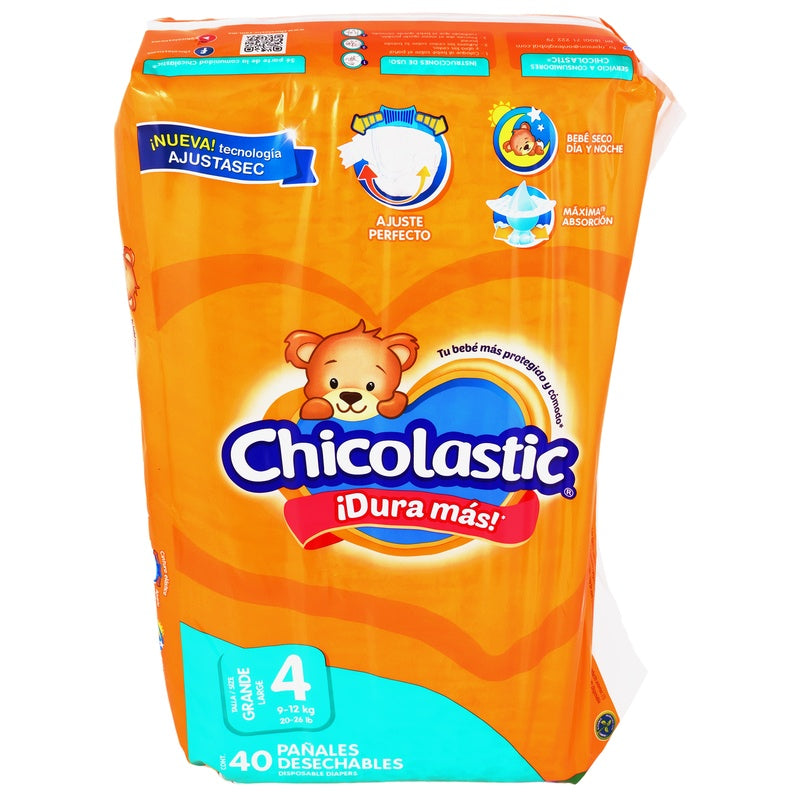 Pañal Chicolastic Classic Talla 4 Con 40 Piezas 13117011180 perfil 3