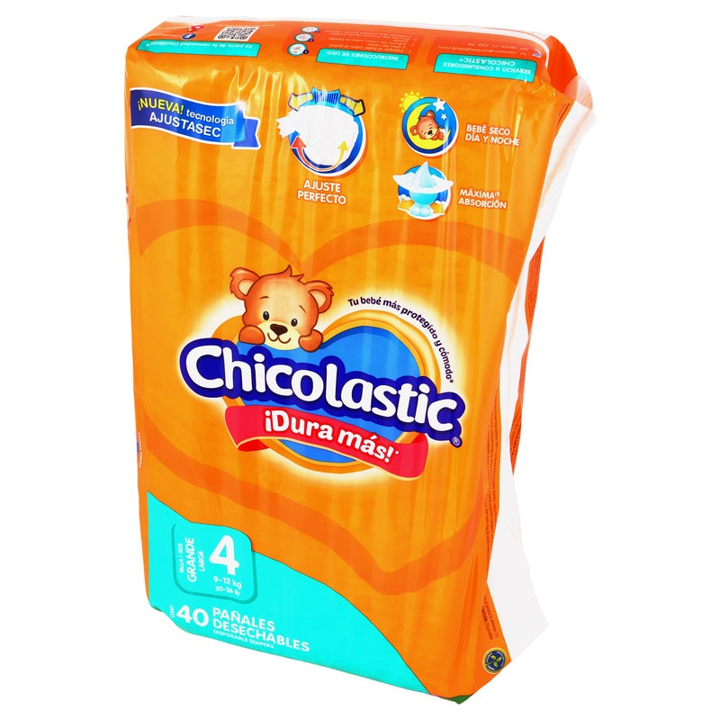 Pañal Chicolastic Classic Talla 4 Con 40 Piezas 13117011180 perfil 5