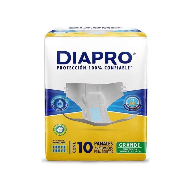 Pañal Diapro Pants Grande Con 10 7501943466562