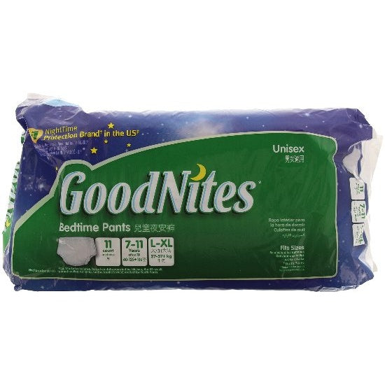 Pañal Goodnites Unisex L-Xl Con 11 36000456103