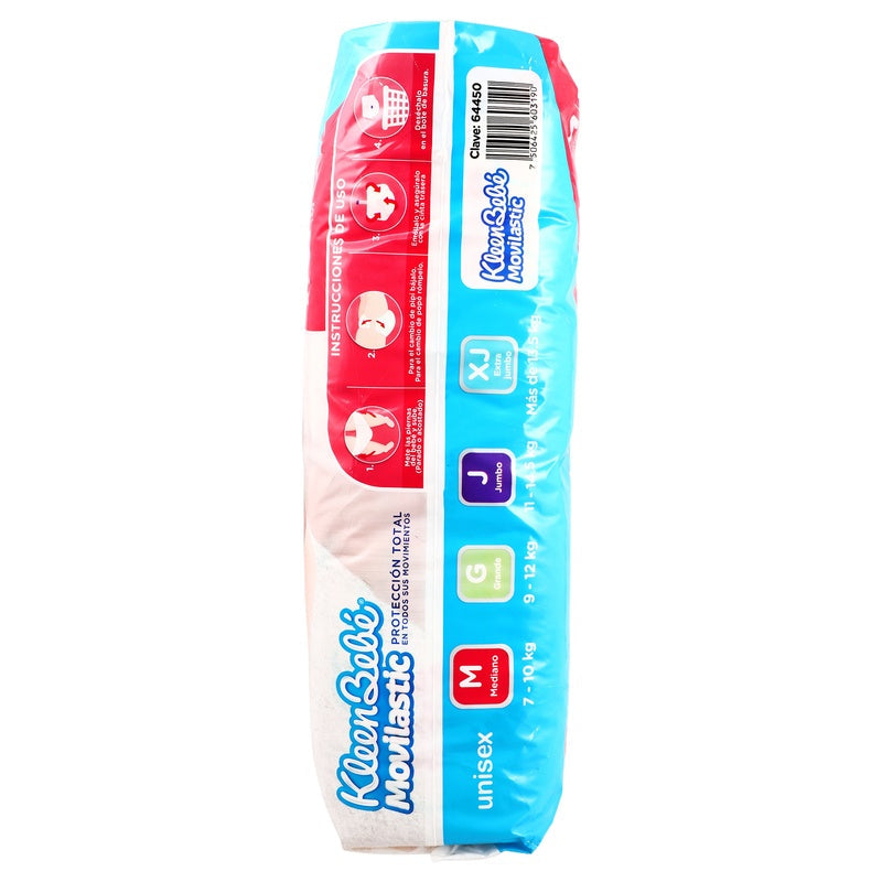 Pañal Kbb Movilast Uni Mediano E3 Con 40 7506425603190 perfil 6