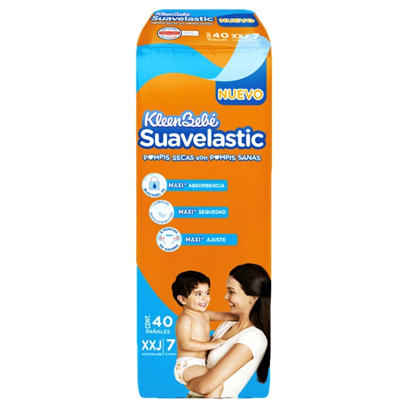 Pañal Kbb Suavelastic Exjbo E7 Con 40 7506425645749